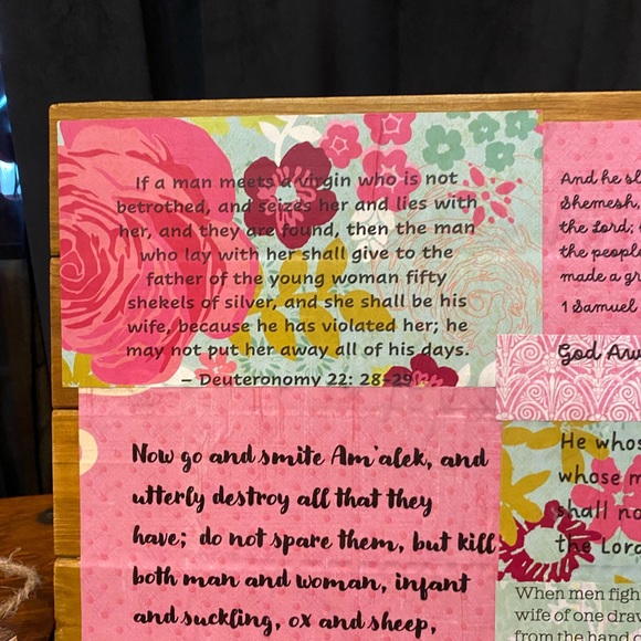 God Awful Bible Quotes Sign - Picture 4 of 10